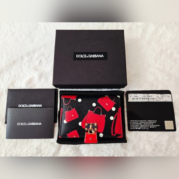 Dolce & Gabbana Handbags - New-Dolce & Gabbana Dauphine Card Holder Wallet